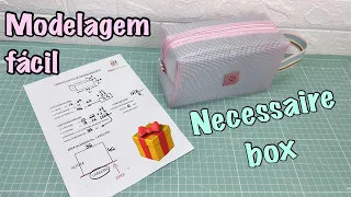 Como Calcular Necessaire Box com tabela gratuita por @tucaensina e @sophieteresafaz