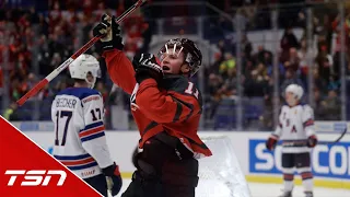 Alexis Lafreniere scores winner as Canada defeats USA in thrilling World Juniors opener