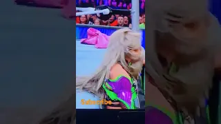 Ronda Rousey slap Liv Morgan. #wwe