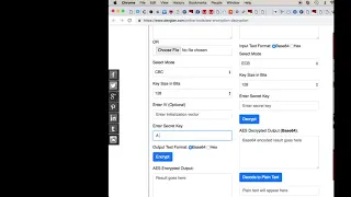 AES-128 Encryption Demonstration