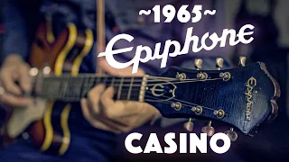 The Beatles Favourite Guitar? Hear This Clean Original 1965 Epiphone Casino