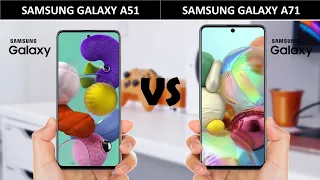 Samsung Galaxy A51 vs Samsung Galaxy A71