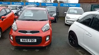 weekly walk about at Tallbrook car sales on the wirral.