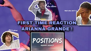 Reacting to Ariana Grande’s music for the first time !