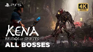 Kena Bridge of Spirits | All Bosses | PS5 Gameplay | 4k 60FPS