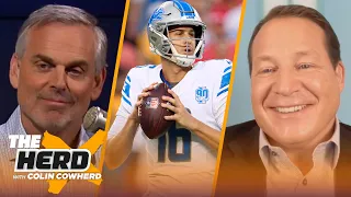Lions hand Patrick Mahomes first-ever Wk 1 loss, Aaron Rodgers & SF vs. PIT preview | NFL | THE HERD