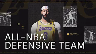 Anthony Davis Named to 2023-24 NBA All-Defensive First Team