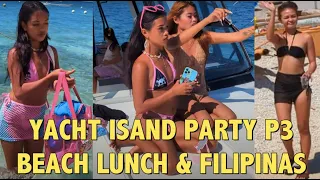 🇵🇭 YACHT ISLAND HOPPING P2 SPEED BOAT PARTY DAY & NIGHT! Birthday Trip Off Grid Living Philippines