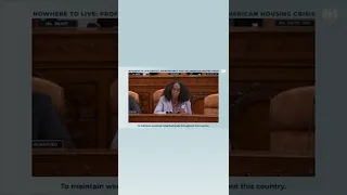 Rep. Stacey Plaskett: Nowhere to Live: Profits, Disinvestment, and the American Housing Crisis