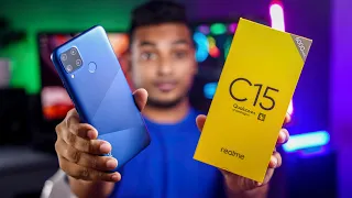 Realme C15 Unboxing And First Impression in Sinhala Sri Lanka
