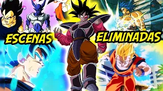 DBZ: ESCENAS ELIMINADAS DE LAS PELÍCULAS | DISEÑOS ALTERNOS