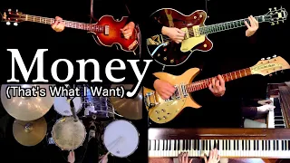 Money (That's What I Want) | Guitars, Bass, Drums & Piano Cover | Instrumental