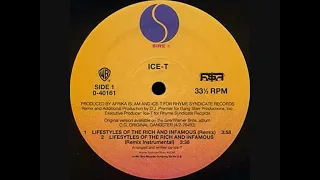 Ice-T - Lifestyles Of The Rich and Infamous (Remix) (DJ Premier Prod. 1991)