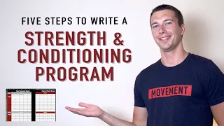 How to Write a Strength and Conditioning Program | 5 Step Guide and Program Template