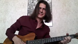 Bon Jovi - Blaze Of Glory Guitar Solo Cover ( Jeff Beck Version )