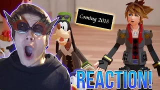 KINGDOM HEARTS 3 D23 TRAILER AND RELEASE YEAR REACTION!