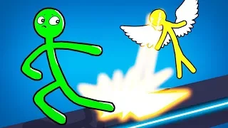 ЭТО ТОЧНО БОГ!? ПРЕДАЛ СВЯТОГО И ВЫСТРЕЛИЛ В НЕГО ИЗ РАКЕТНИЦЫ В Stick Fight: The Game