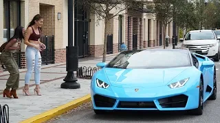 Picking Up Uber Riders In A Lamborghini Huracan!!!