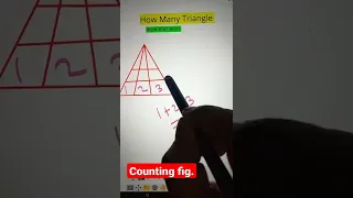 Counting Triangle #figurecounting #trianglecounting #ssc #psc