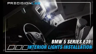 BMW 5 Series E39 Interior Lights Installation  - 4th Generation - 1995-2002