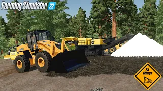 SILVERUN FOREST CONSTRUCTIONS #3 🚧 BUILD THE MINE PART #2  🚧 FARMING SIMULATOR 22