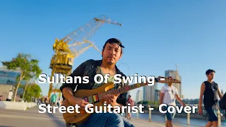 Sultans Of Swing - Street Guitarist - Dire Straits - Cover by Damian Salzar