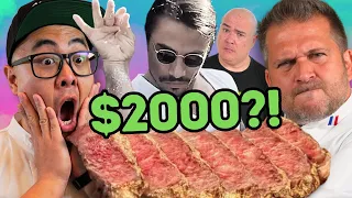 French Chef on Salt Bae SCAM and COLLAPSE | Pro Chef Reacts