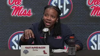 Ole Miss Yolett McPhee-McCuin LOSS to LSU in SEC Women's Tournament