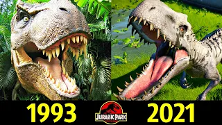😱 Парк Юрского Периода - Эволюция (1993 - 2021) 🔥!