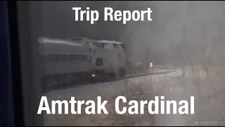 TRIP REPORT - Amtrak Cardinal, Chicago to Washington