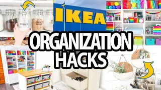 💡GENIUS IKEA ORGANIZATION HACKS for your ENTIRE house! (+ what’s NEW at IKEA 2023!)