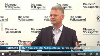 Pressekonferenz Andreas Hanger vom 21.10.2021