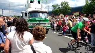 The 2012 Olympic torch relay comes to Basingstoke - Part of the preceding procession (part 2 of 2)