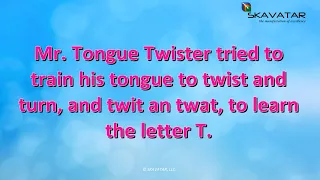 Tongue Twister: Mr. Tongue Twister | 92% FAIL Trying
