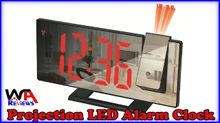 New Led Projection Alarm Clock for Home & Office