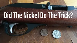 Marlin Model 60, Take 2, Results of Performing the "Nickel Trick"