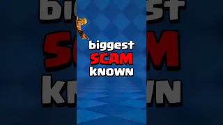 Biggest SCAM 😨 #clashroyale #clashroyaleshorts