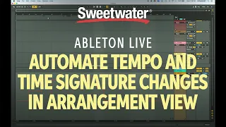 How to Automate Tempo and Time Signature Changes in Ableton Live's Arrangement View