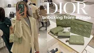 dior unboxing (from italy!! & is buying in europe actually cheaper??)