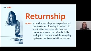 What is Returnship? with ReachHire