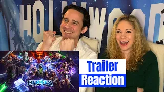 Heroes of the Storm Cinematic Trailers Reaction