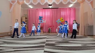 "Калинка" танец, 3-4 года, младшая танцевальная группа "Карлыгач", 2022
