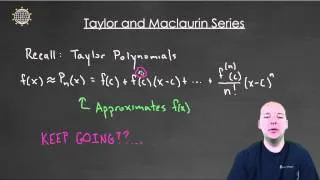 Taylor Maclaurin Series - Part 1