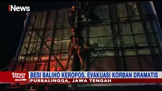 Tengah Pasang Baliho, Seorang Pekerja Tersengat Listrik di Purbalingga #iNewsPagi 15/07