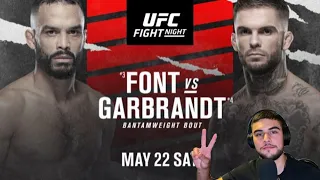 Rob Font vs Cody Garbrandt UFC 4 Predicción