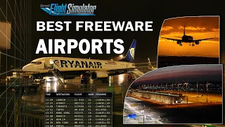 Best of Freeware Airports 2024 ★ Microsoft Flight Simulator ★ EGSU ★ LFBD ★ EDFM ★ LROP ★ LFPN