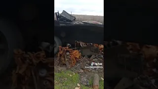 Destroyed Polish T 72