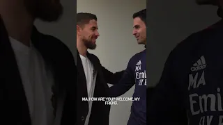 Jorginho meets Mikel Arteta! #shorts