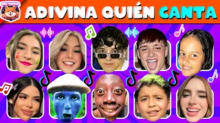 Adivina Quién Canta💎😱👨🏼‍🎤Angel Fire,Tony de Picus, Peso Pluma, Crymua, Xavi, Tenge Tenge, Domelipa