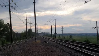 🇺🇦 "Херсон - це Україна!" Електровоз ВЛ80т-1843 з поїздом D 102 Київ - Херсон